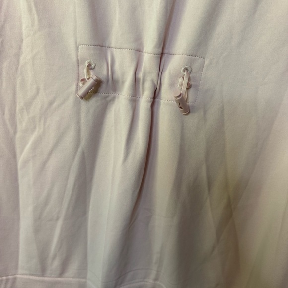 GYMSHARK Breeze Lightweight Seamless Hoodie in Shell Pink. Size Large ? - Picture 7 of 11